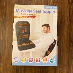 New in box massage seat topper